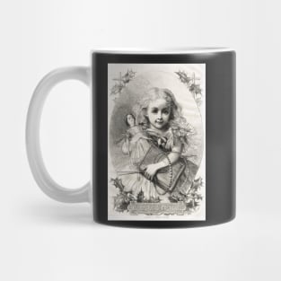 Victorian Child Christmas Presents 1862 Mug